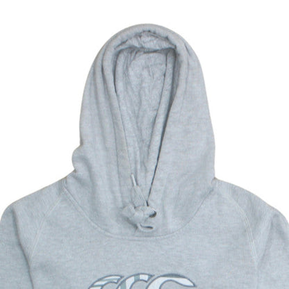 Mens UK Size 10 Canterbury Grey Pullover Hoodie