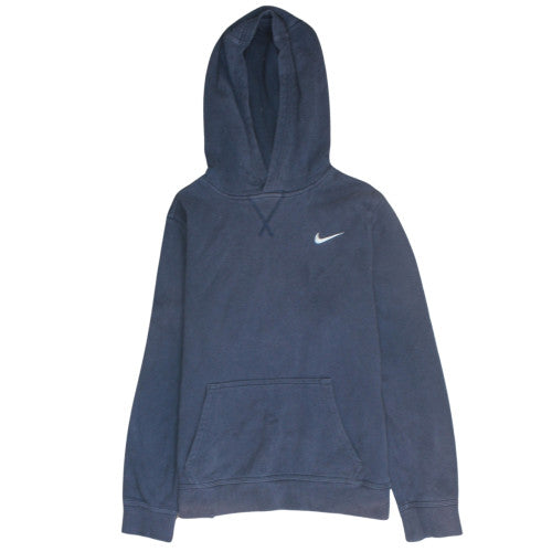 Teens UK Size XL Nike Blue Pullover Hoodie