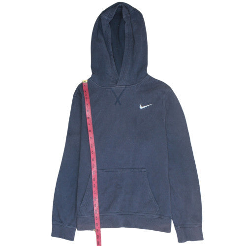 Teens UK Size XL Nike Blue Pullover Hoodie