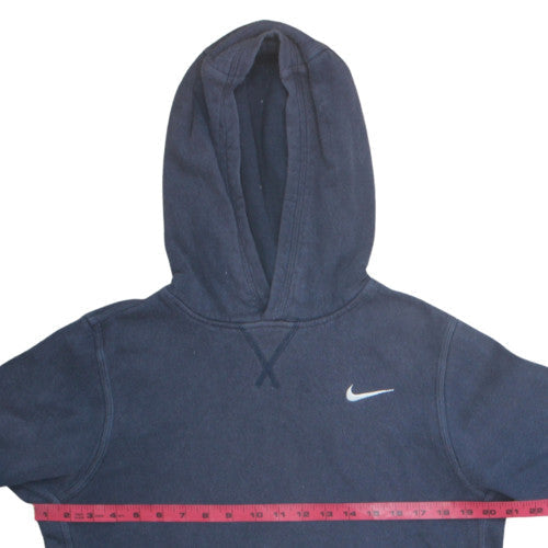 Teens UK Size XL Nike Blue Pullover Hoodie