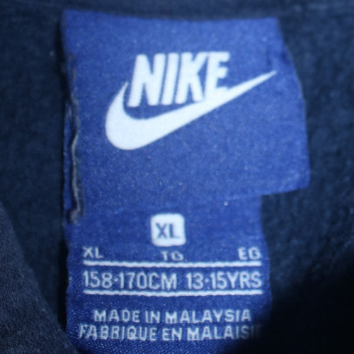Teens UK Size XL Nike Blue Pullover Hoodie