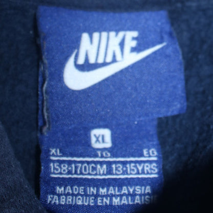 Teens UK Size XL Nike Blue Pullover Hoodie