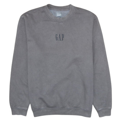 Mens UK Size L Gap Grey Pullover Sweatshirt