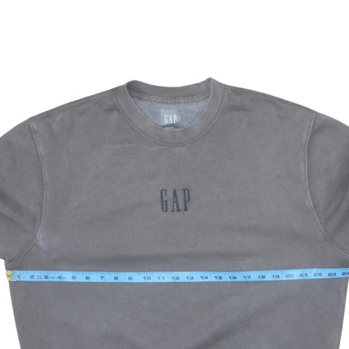 Mens UK Size L Gap Grey Pullover Sweatshirt