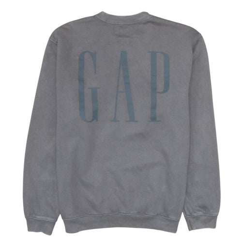 Mens UK Size L Gap Grey Pullover Sweatshirt