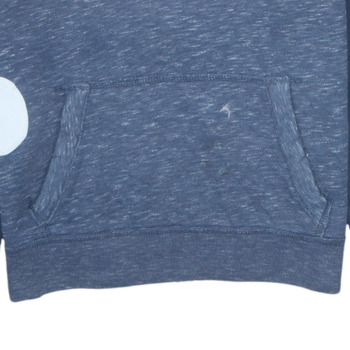 Mens UK Size S Hollister Blue Pullover Hoodie