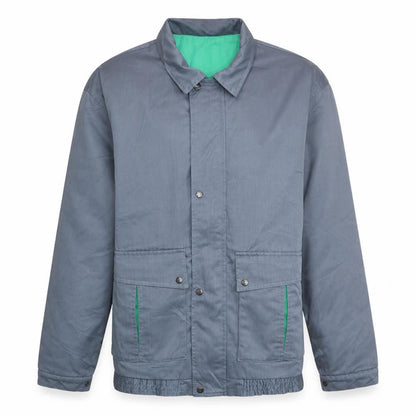 Mens UK Size L Adolphe Lafont Grey Basic Jacket