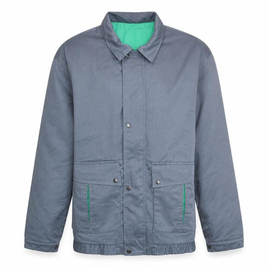 Mens UK Size L Adolphe Lafont Grey Basic Jacket