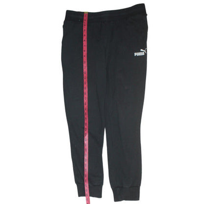 Womens UK Size 14 PUMA Regular Fit Jogger Black Trousers