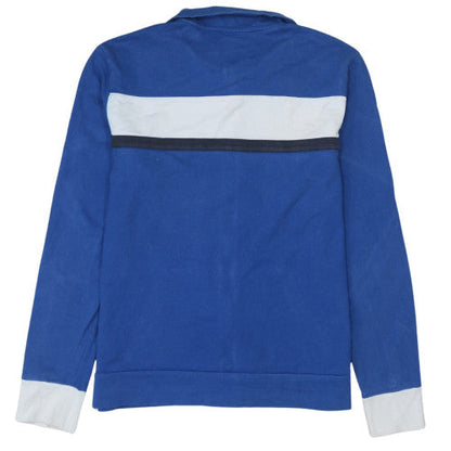 Mens UK Size XL EA7 Emporio Armani Blue Full Zip Sweatshirt