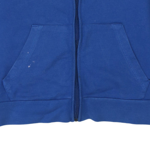 Mens UK Size XL EA7 Emporio Armani Blue Full Zip Sweatshirt