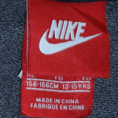 Teens UK Size 158 Nike Grey Full Zip Hoodie