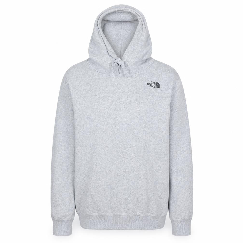 Mens UK Size M The North Face Grey Pullover Hoodie