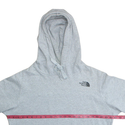 Mens UK Size M The North Face Grey Pullover Hoodie