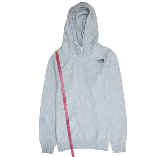Mens UK Size M The North Face Grey Pullover Hoodie
