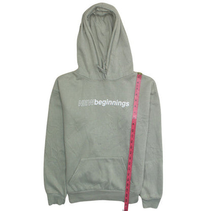 Womens UK Size XS Primark Green Pullover Hoodie