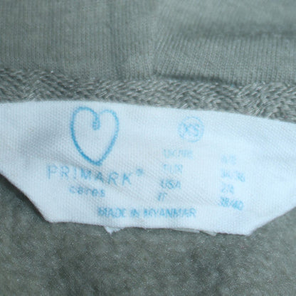 Womens UK Size XS Primark Green Pullover Hoodie