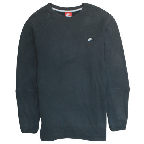 Mens UK Size M Nike Black Pullover Sweatshirt