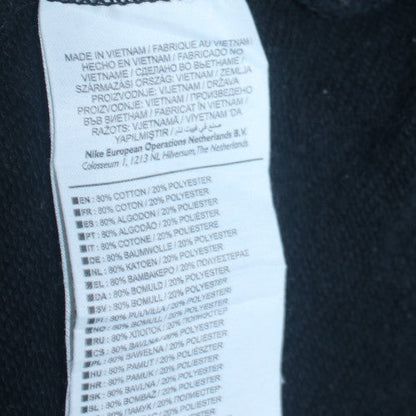 Mens UK Size M Nike Black Pullover Sweatshirt