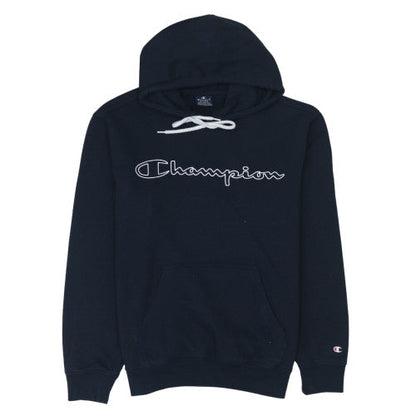 Mens UK Size M Champion Blue Pullover Hoodie