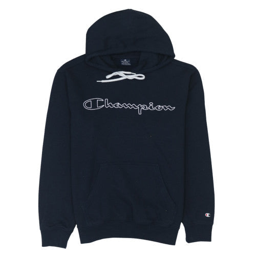 Mens UK Size M Champion Blue Pullover Hoodie