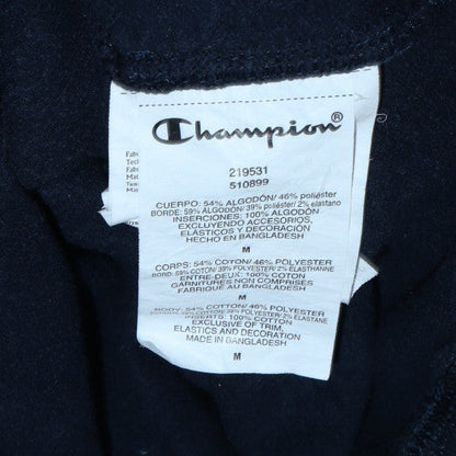Mens UK Size M Champion Blue Pullover Hoodie
