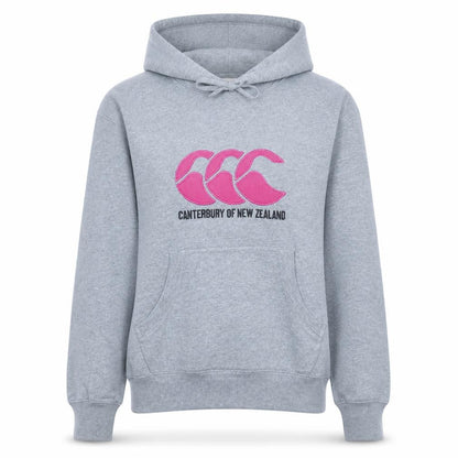 Womens UK Size S Canterbury Grey Pullover Hoodie