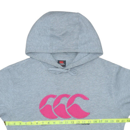 Womens UK Size S Canterbury Grey Pullover Hoodie