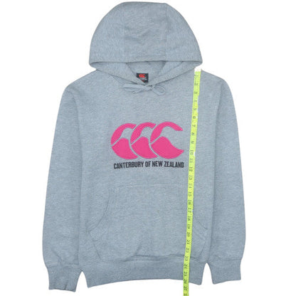 Womens UK Size S Canterbury Grey Pullover Hoodie