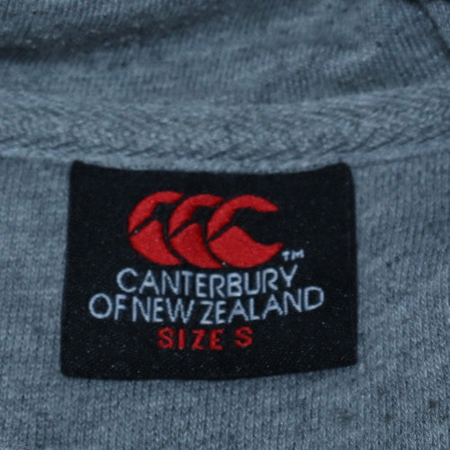 Womens UK Size S Canterbury Grey Pullover Hoodie