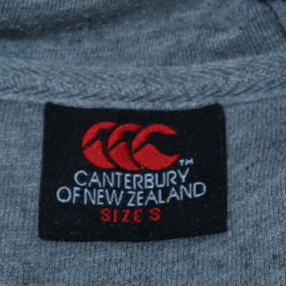 Womens UK Size S Canterbury Grey Pullover Hoodie