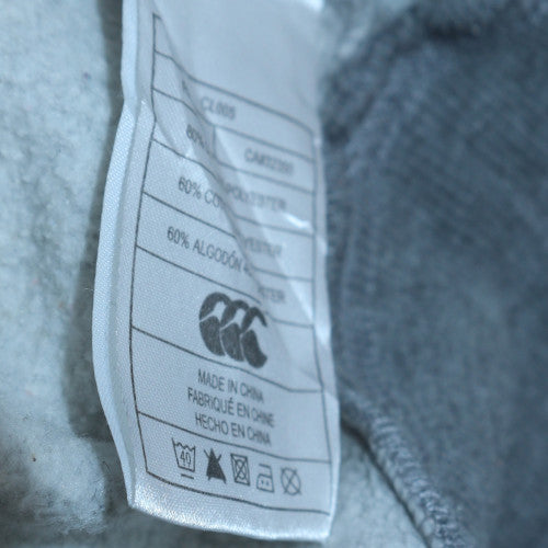 Womens UK Size S Canterbury Grey Pullover Hoodie