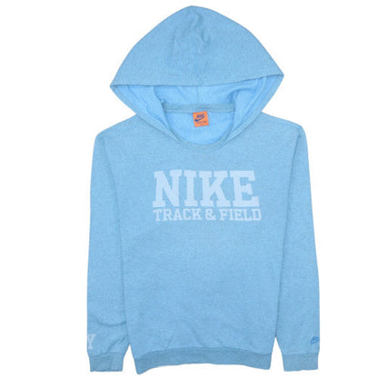 Mens UK Size M Nike Blue Pullover Hoodie