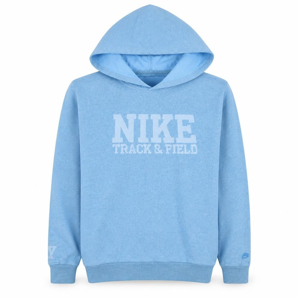 Mens UK Size M Nike Blue Pullover Hoodie
