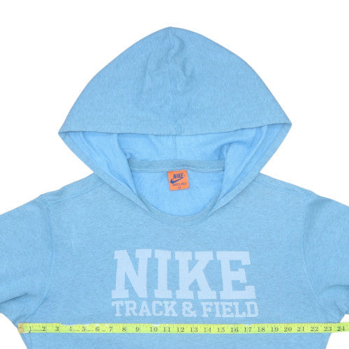 Mens UK Size M Nike Blue Pullover Hoodie