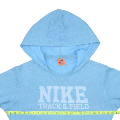 Mens UK Size M Nike Blue Pullover Hoodie