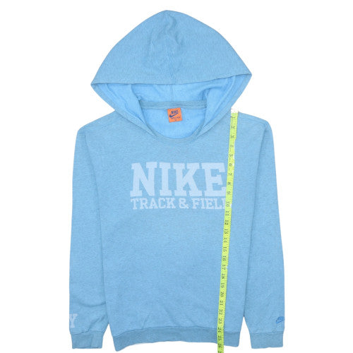 Mens UK Size M Nike Blue Pullover Hoodie