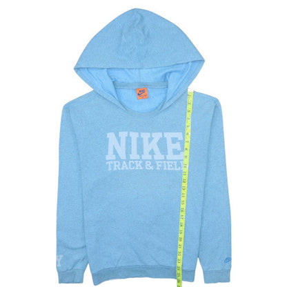 Mens UK Size M Nike Blue Pullover Hoodie