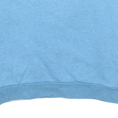 Mens UK Size M Nike Blue Pullover Hoodie