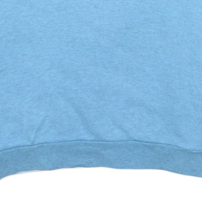 Mens UK Size M Nike Blue Pullover Hoodie