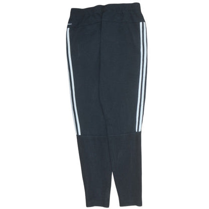 Mens UK Size S adidas Slim Fit Jogger Black Trousers