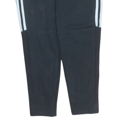 Mens UK Size S adidas Slim Fit Jogger Black Trousers