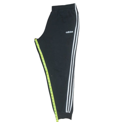 Mens UK Size XL adidas Regular Fit Jogger Black Trousers