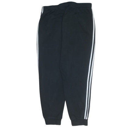 Mens UK Size XL adidas Regular Fit Jogger Black Trousers