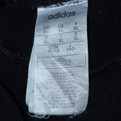 Mens UK Size XL adidas Regular Fit Jogger Black Trousers