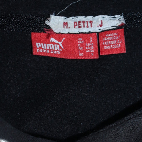 Mens UK Size S PUMA Black Pullover Hoodie