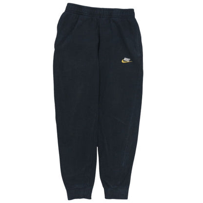 Nike Mens Black Small Jogger Sweatpants Elastic Waist Fleece Lined
