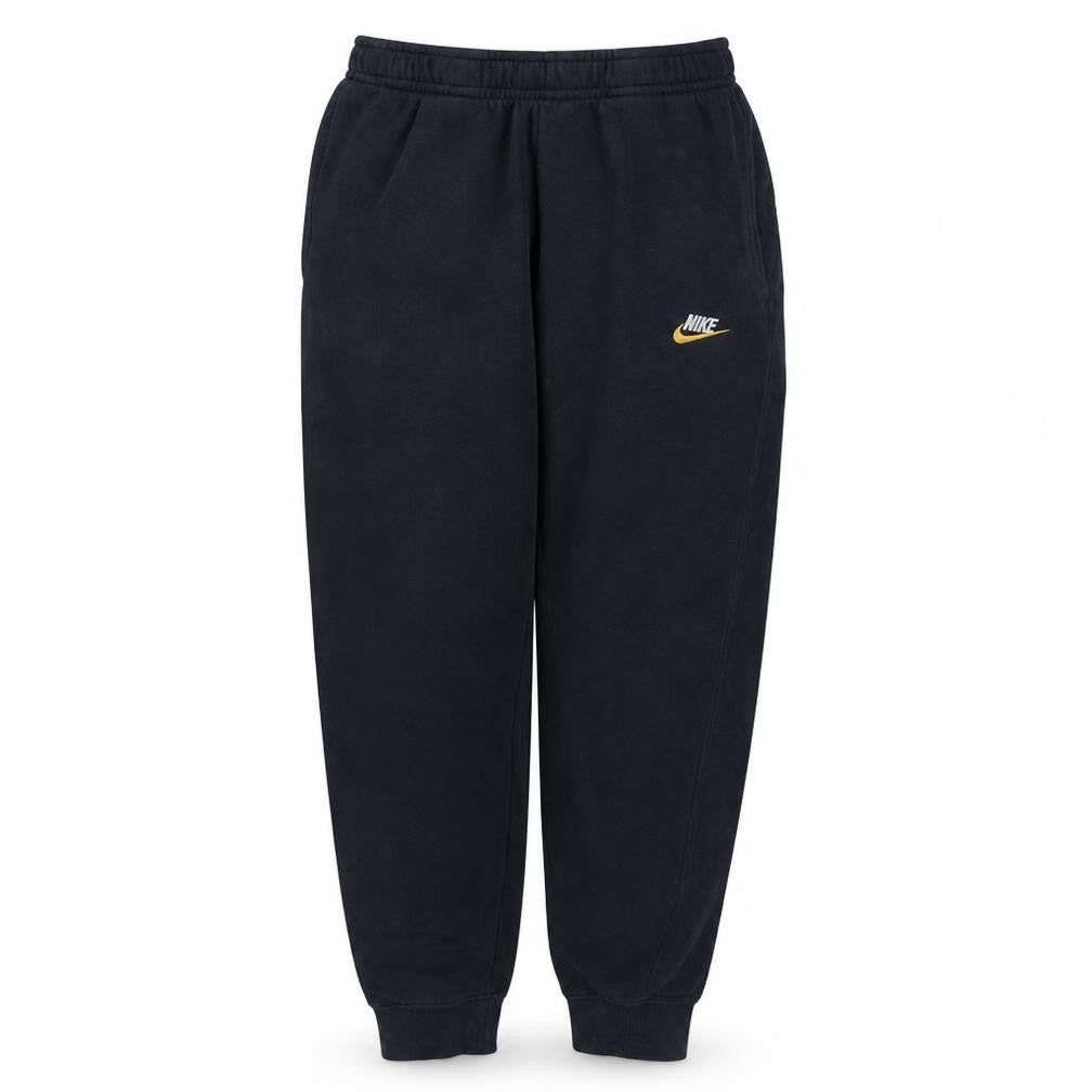 Nike Mens Black Small Jogger Sweatpants Elastic Waist Fleece Lined