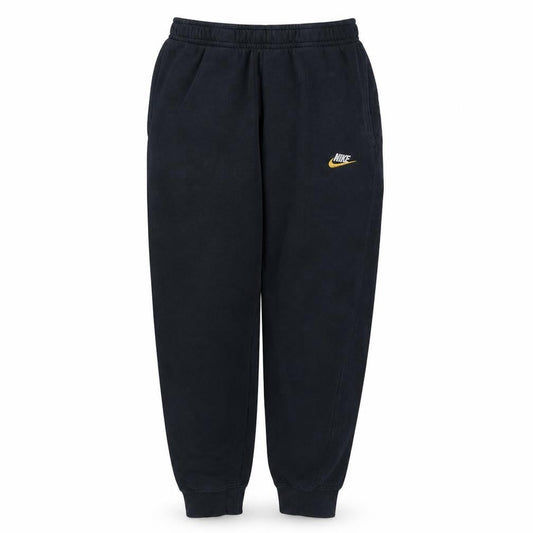 Nike Mens Black Small Jogger Sweatpants Elastic Waist Fleece Lined