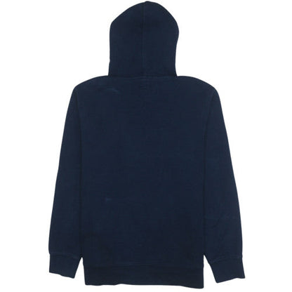Mens UK Size M Levi's Blue Pullover Hoodie